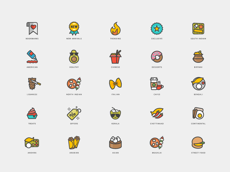 800x600 Food Icons