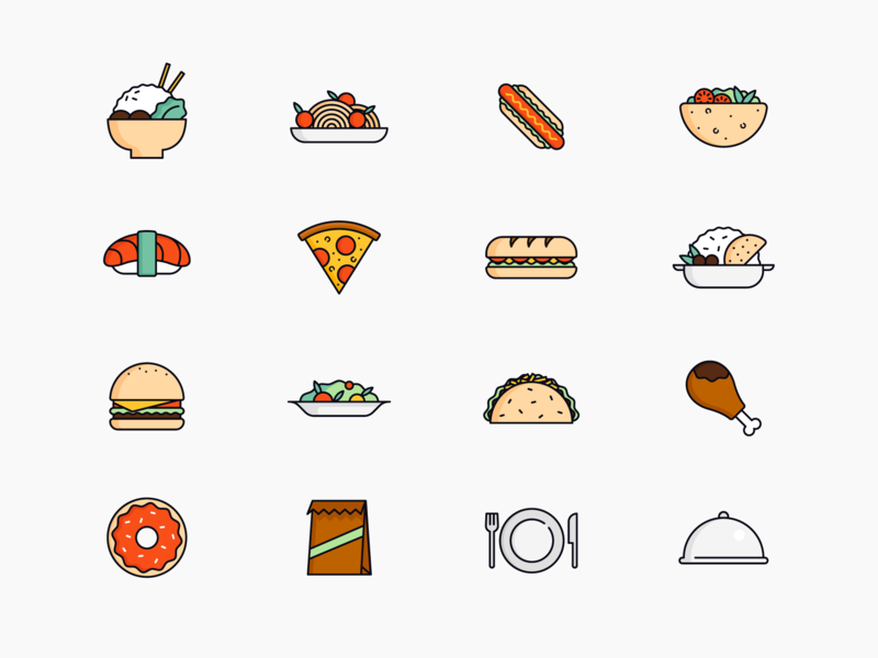 800x600 Food Icons