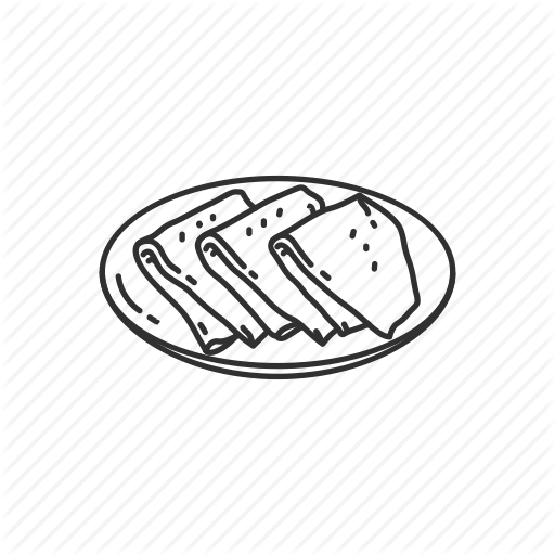 512x512 Cuisine, Dish, Flatbread, Food, Indian, Indian Dish, Rumali Roti Icon