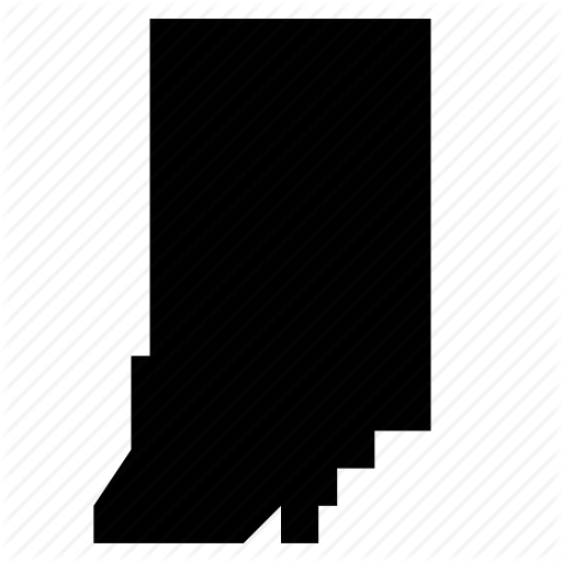 512x512 Indiana, Map, State, States, United States, Usa Icon