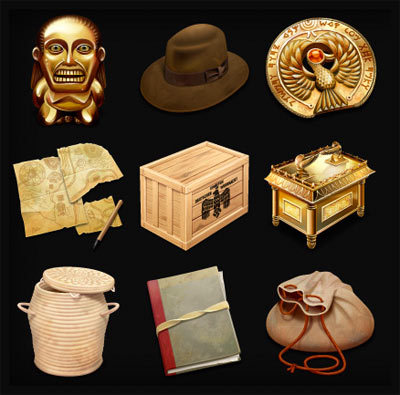 400x395 Indiana Jones Icon Collection
