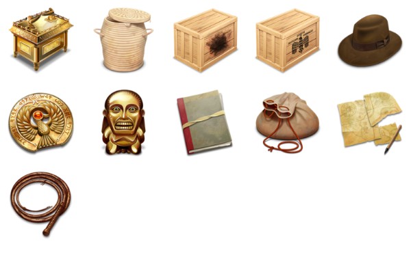 600x379 Indiana Jones And The Raiders Of The Lost Ark Icons Free Icon