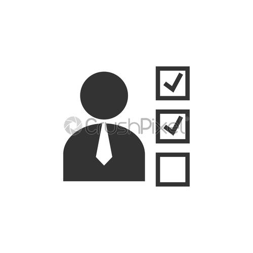 500x500 Key Performance Indicator Icon Design Template Vector Isolated