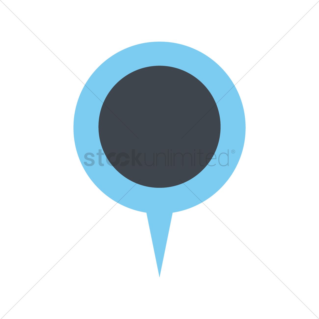 1300x1300 Location Indicator Icon Vector Image