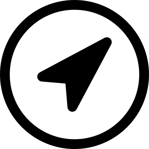 512x512 Round Location Indicator Icons Free Download