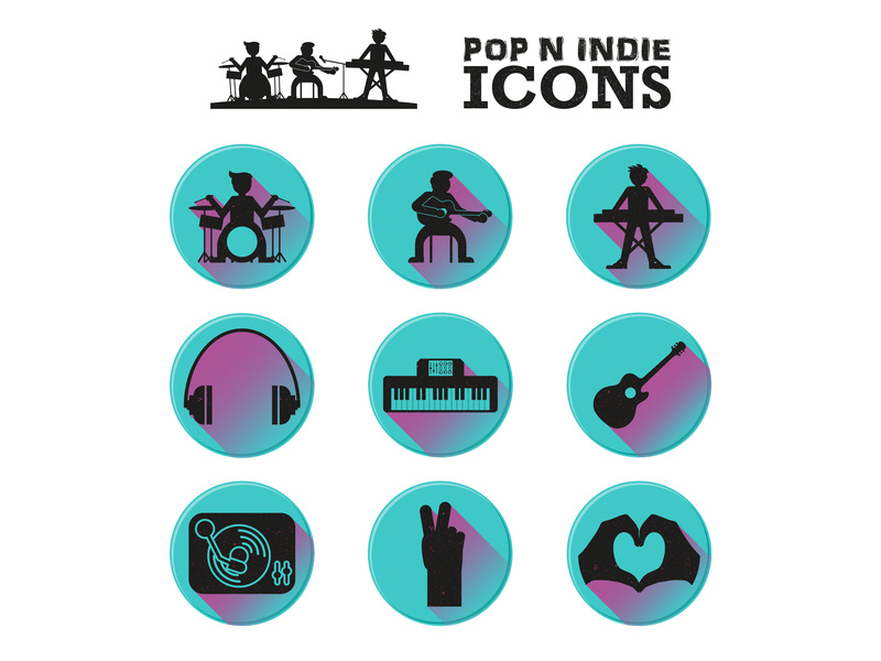 800x600 Pop Indie Icons