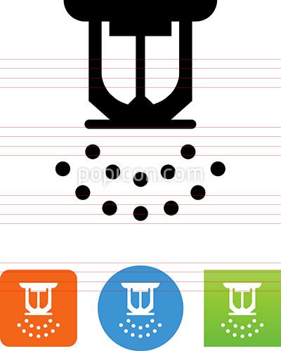 400x500 Indoor Sprinkler System Icon