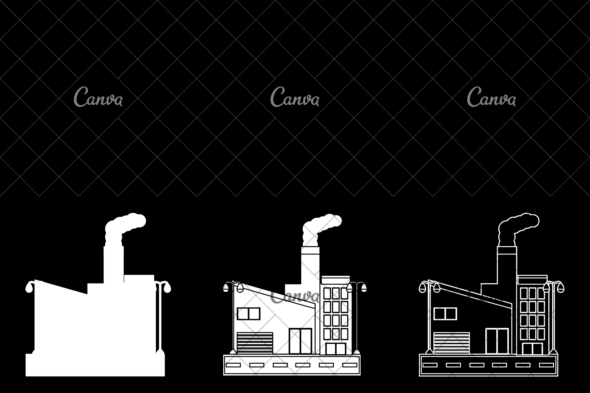 2400x1600 Industrial Building Icon