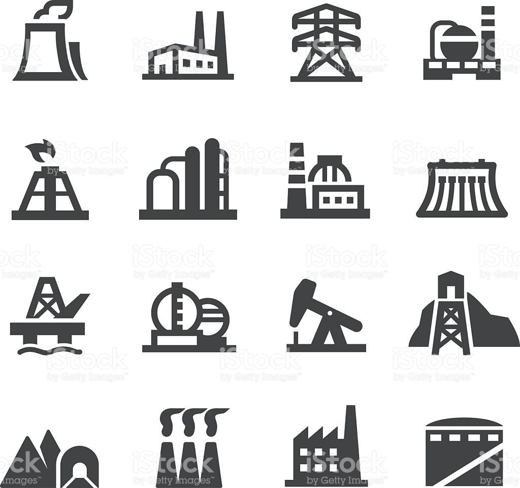 1024x961 Industrial Building Icons