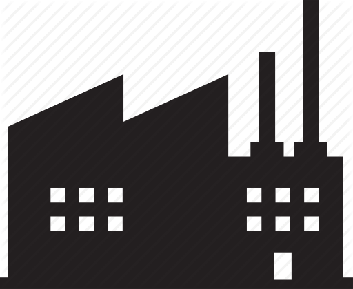 512x420 Building, Factory, Industry, Plant Icon