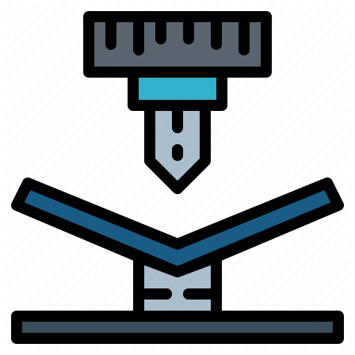 512x512 Bending, Factory, Industrial, Industry Icon