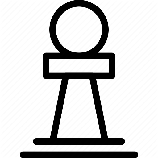 512x512 Challenge, Chess, Infantry, Movement, Pawn, Plan, Think Icon