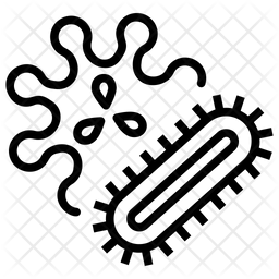 256x256 Infection Icon Of Line Style