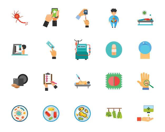 626x500 Infection Icon Set Vector Premium Download