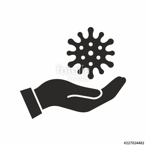 500x500 Virus Infection Vector Icon Stock Image And Royalty Free Vector