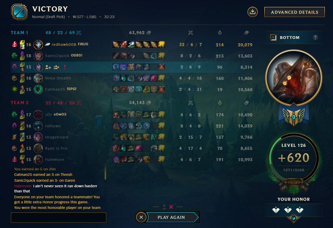 1305x896 Infinity Edge Is Poggers Jhinmains