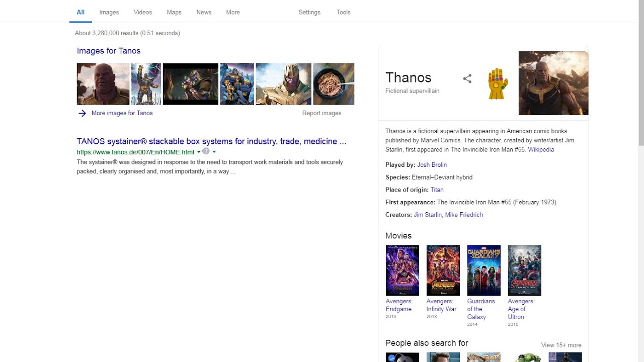 Google Thanos, Click On The Gauntlet Icon And Wait For It 1280x720 Google Thanos, Click On The Gauntlet Icon And Wait For It