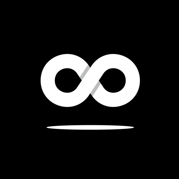 626x626 Infinity Icon Vector Free Download
