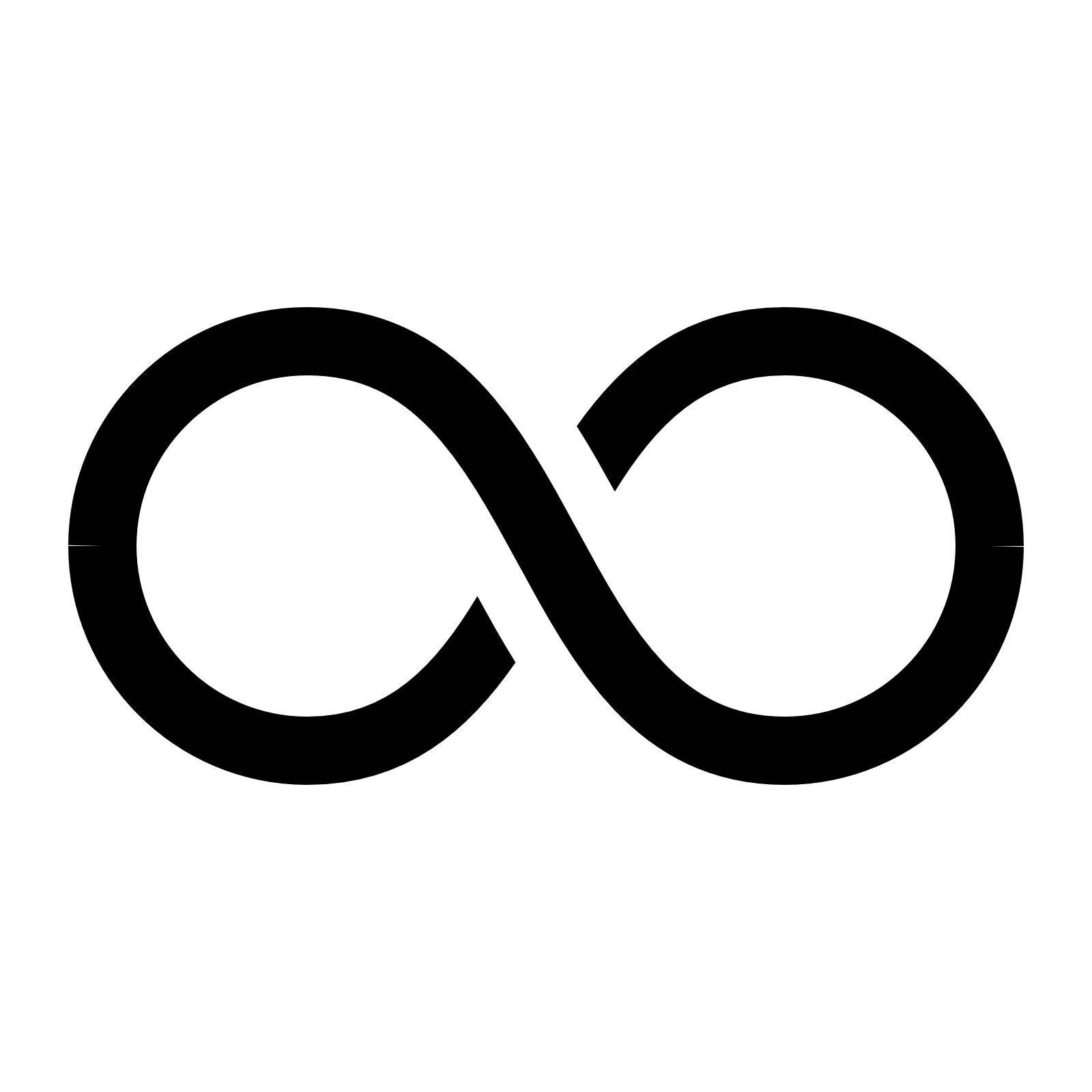 Infinity Symbol Icon At Vectorified Com Collection Of Infinity Symbol Icon Free For Personal Use