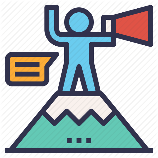 512x512 Announcement, Influencer, Marketing, Promoting, Storyteller Icon