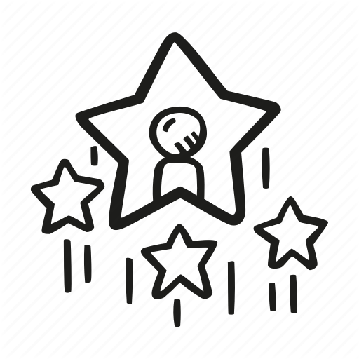512x512 Business, Finance, Influencer, Marketing, Social Media, Star Icon