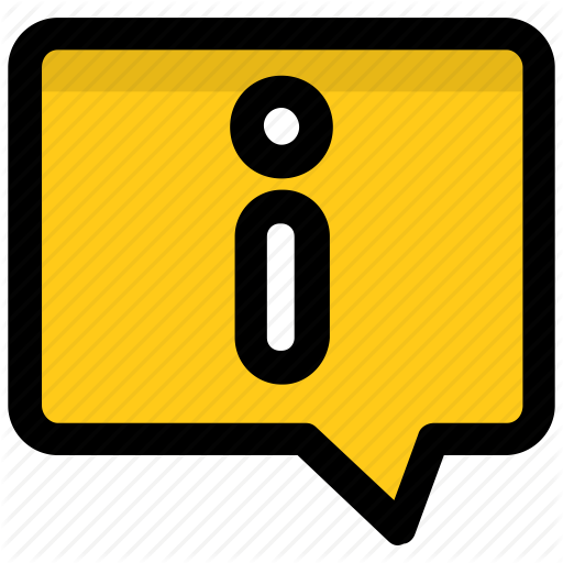 512x512 Dialogue Box, Help, Info Bubble, Info Button, Information Icon