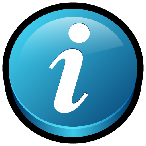 512x512 Get Info Button Icon, Png Clipart Image