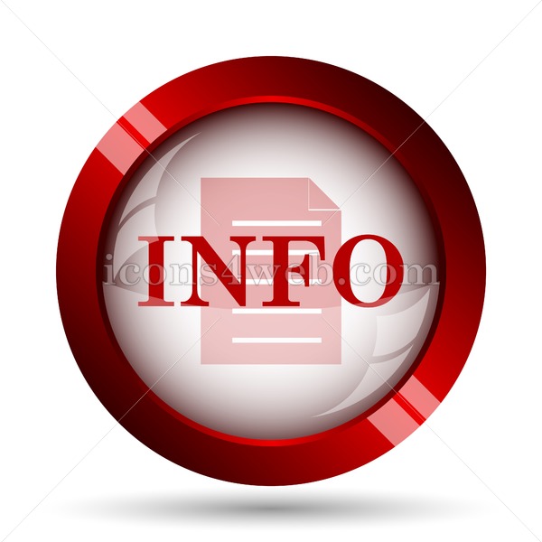 600x600 Info Website Icon High Quality Web Button