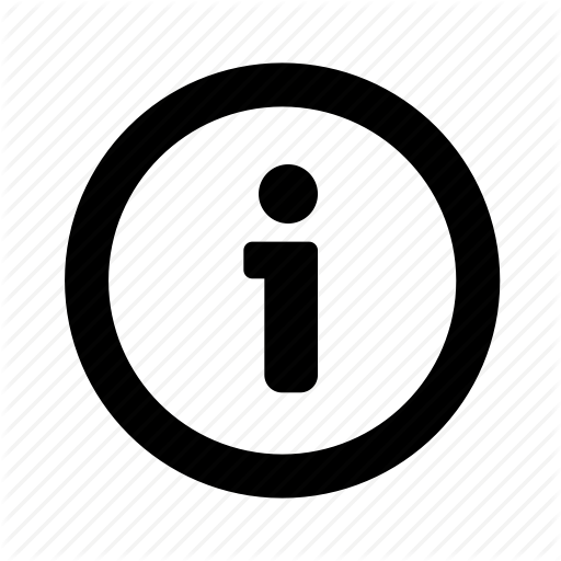 512x512 Circle, Info Icon