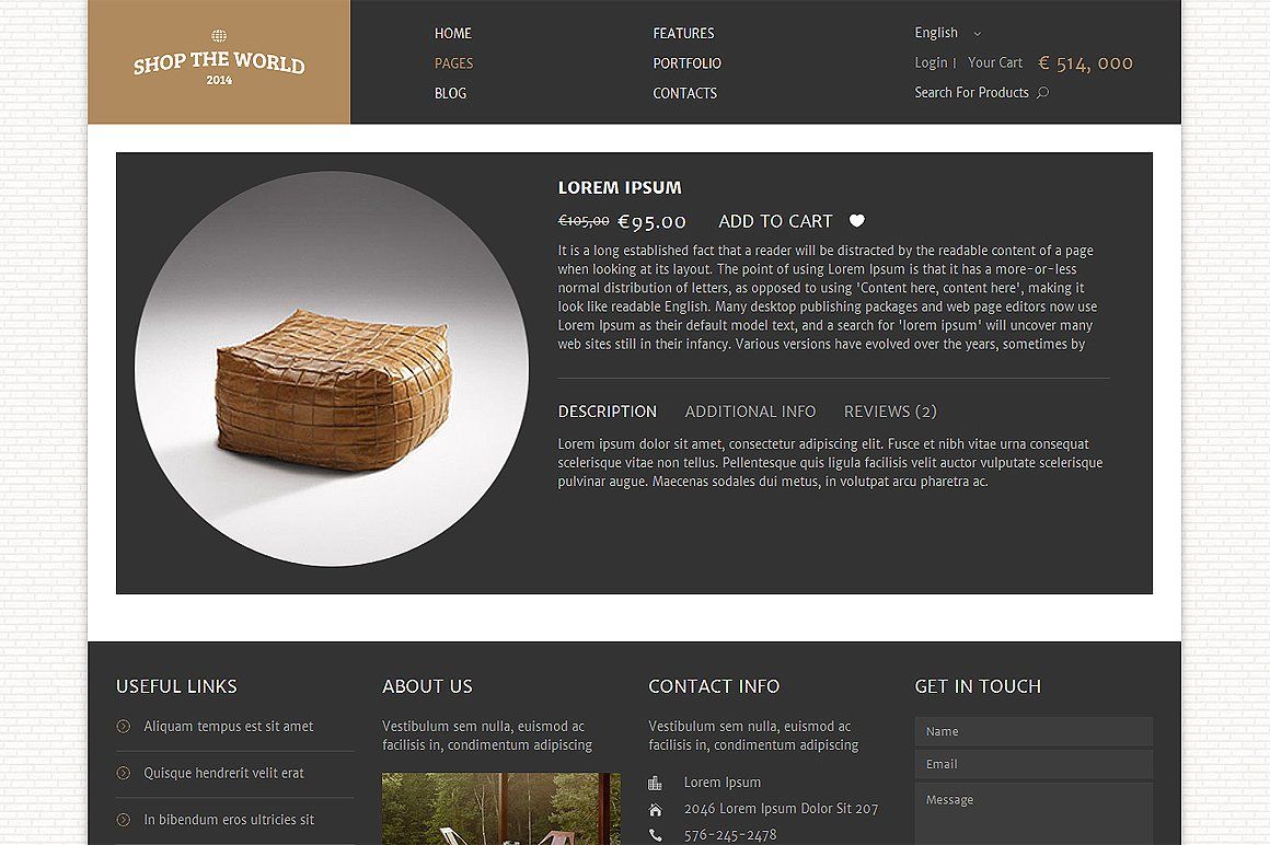 1160x772 Shop The World Bootstrap Site Theme