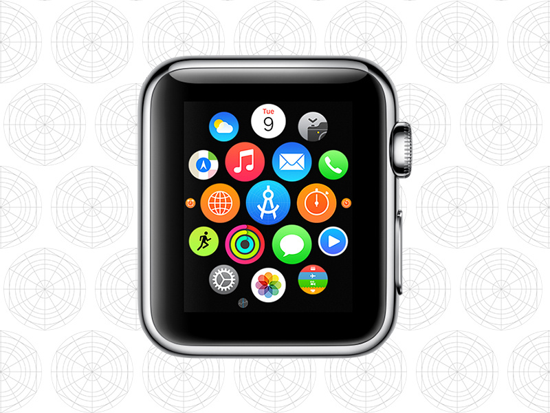 800x600 Apple Watch Icon Template