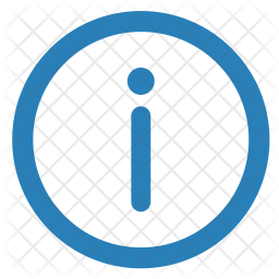 256x256 Info Icon Of Glyph Style