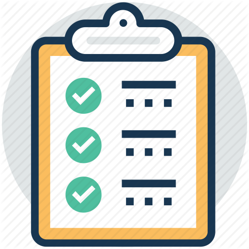 512x512 Feedback, Infographic, Survey, Survey List, View List Icon