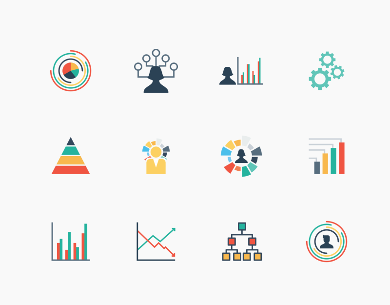 800x625 Best Infographic Design Icon Packs
