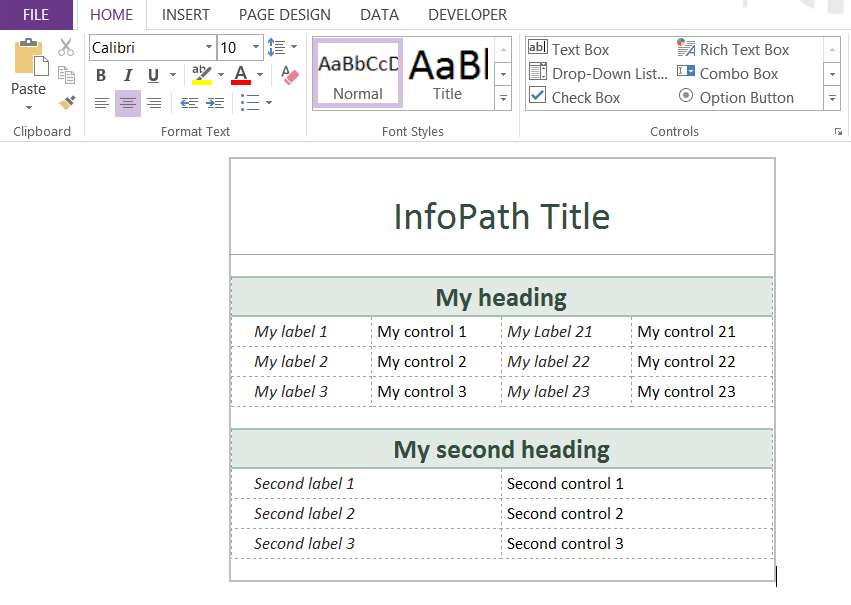 851x605 How To Create And Publish Infopath Template To A Sharepoint
