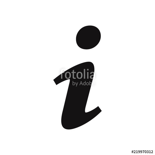 500x500 Information Vector Icon Info, Help, Faq, Inform Symbol Stock