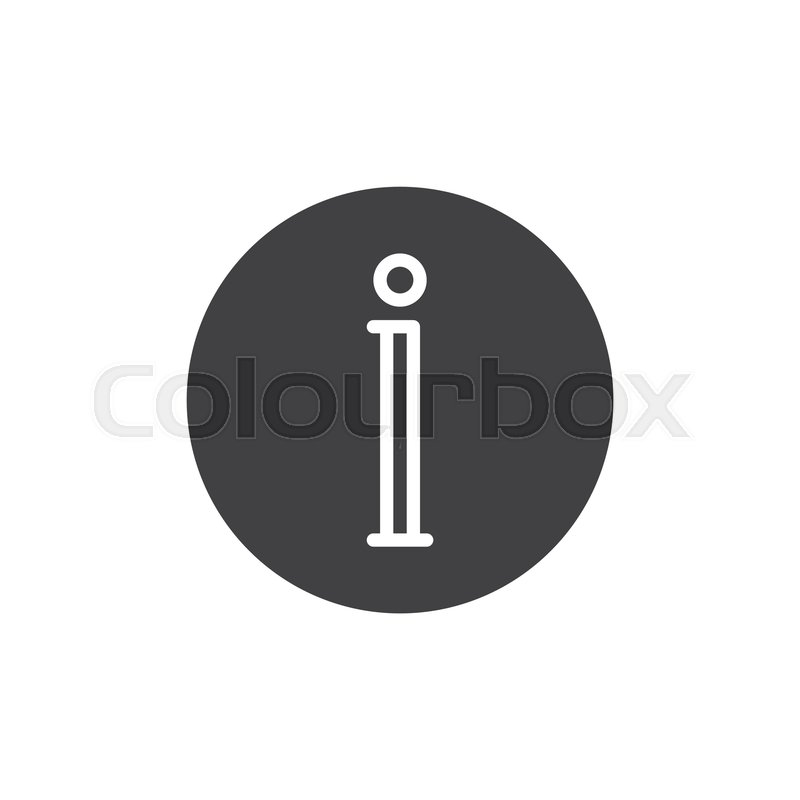 800x800 Information Button Vector Icon Filled Stock Vector Colourbox