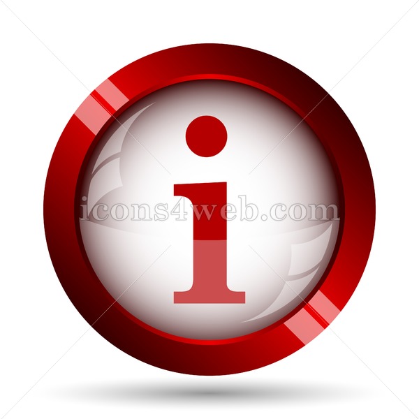 600x600 Information Website Icon High Quality Web Button