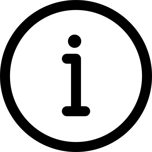 512x512 Round Information Button Icons Free Download