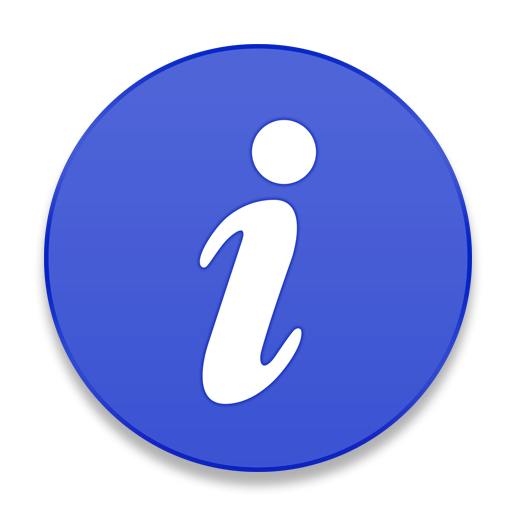 512x512 What The Font The Letter I Used In Apple's Information Button