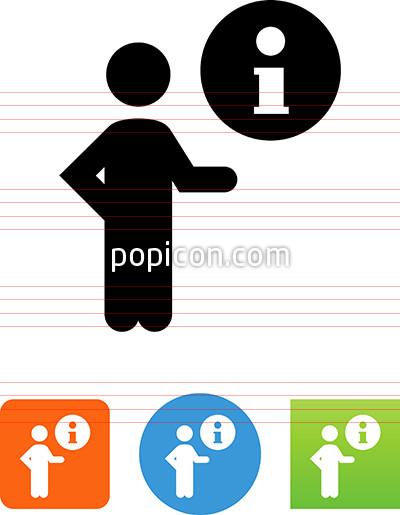 400x515 Person With Information Icon