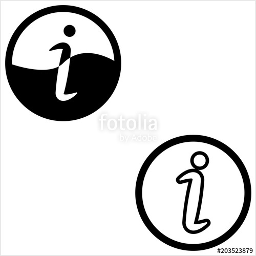 500x500 Information Icon, Info Icon Stock Image And Royalty Free Vector