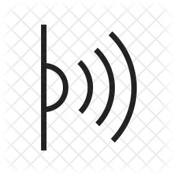 Infrared Icon Of Line Style 256x256 Infrared Icon Of Line Style