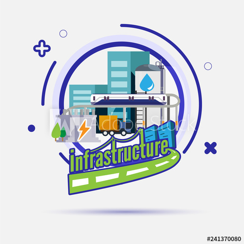 500x500 Infrastructure Icon