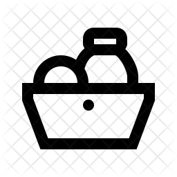 256x256 Ingredients Icon Of Line Style