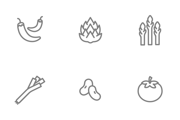 720x480 Download Vegetable Ingredients Icon Pack