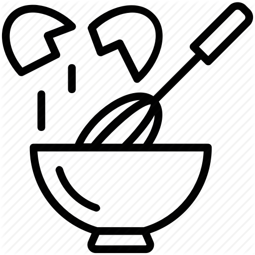 512x512 Egg Beater, Egg Mixer, Ingredients Blender, Omelette, Whisk Icon