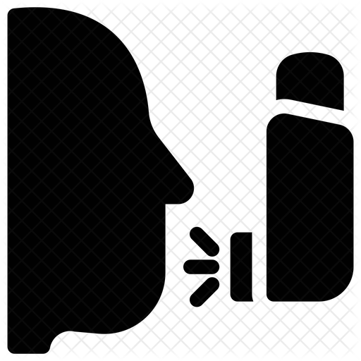 512x512 Inhaler Icon Of Glyph Style