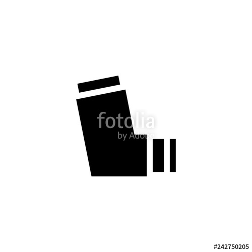 500x500 Inhaler Icon Vector Inhaler Vector Graphic Illustration Stock