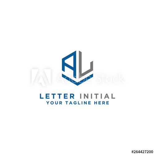 500x500 Al Letters Initial Icon Monogram Vector Inspiration Logo